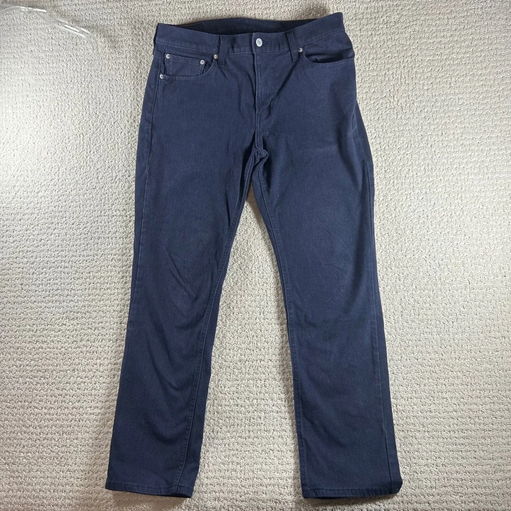 Levi's 511 Slim Fit Jeans W33 L30 Dark Wash Denim Pants‎